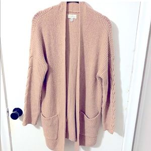 Lucky Brand Chunky Cable Cardigan Small
